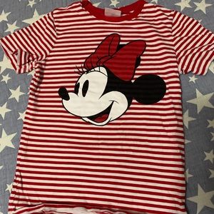 Hanna Andersson + Disney Minnie Mouse tee size 140